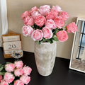 Bulgarian roses, high-end artificial silk flowers