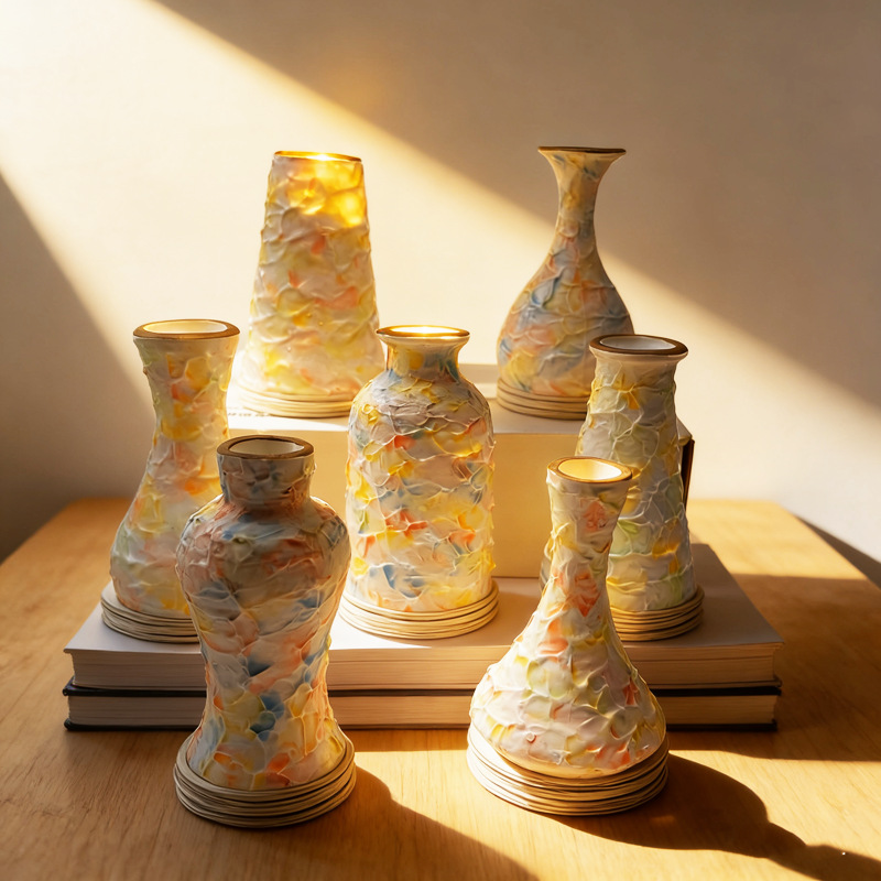 Instagram-worthy creative ice cream vase