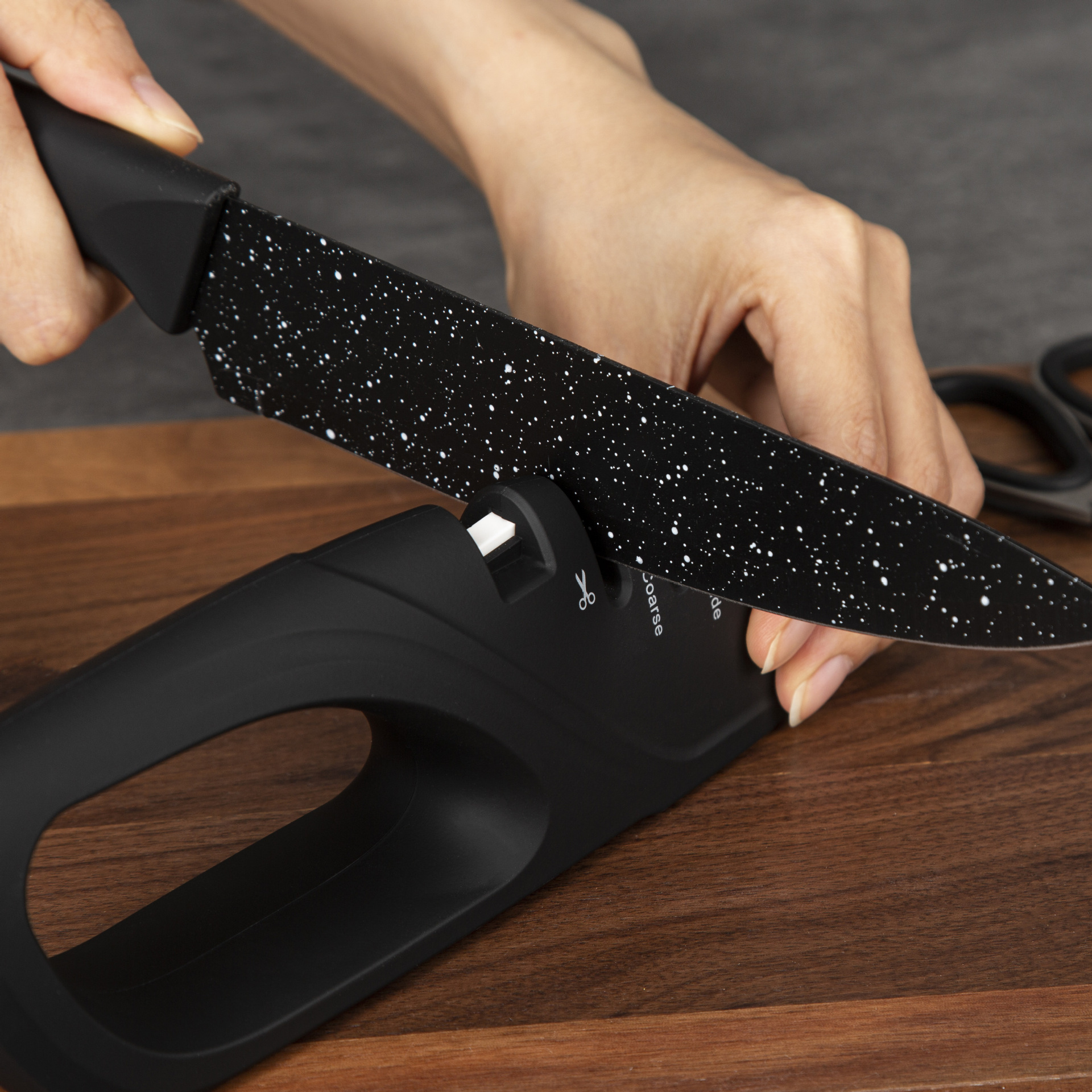 Multi-functional knife sharpener