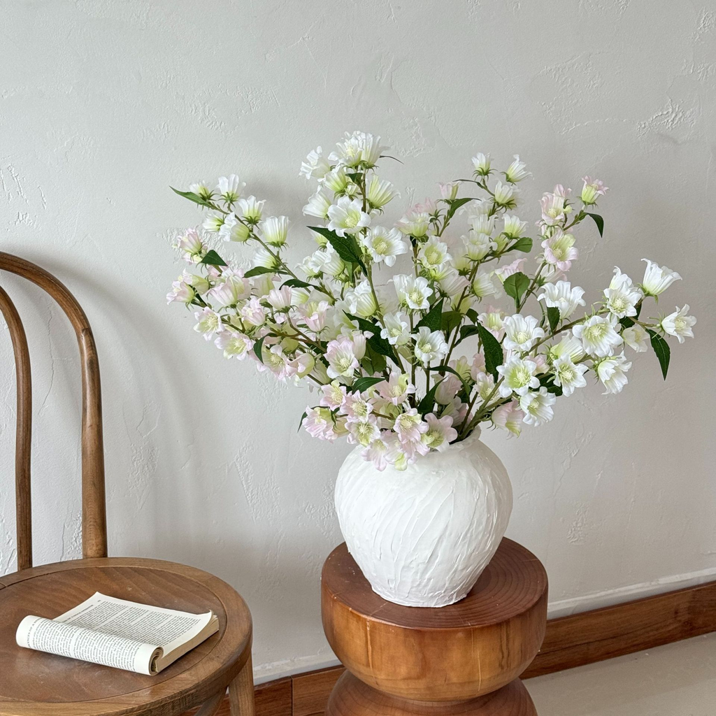 Artificial Bellflower Long-stemmed Lily of the Valley