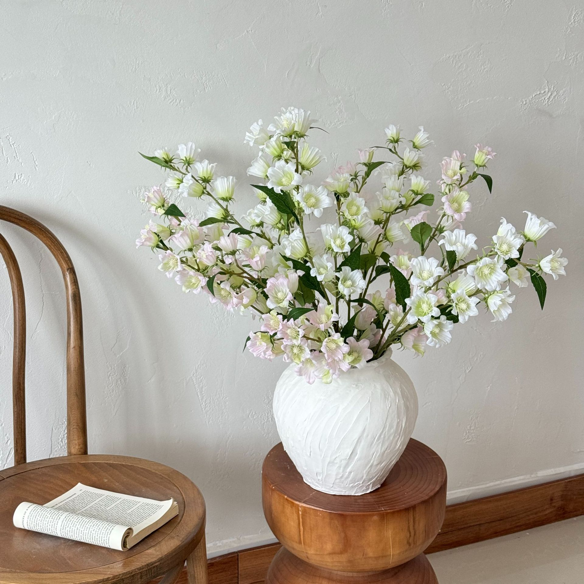 Artificial Bellflower Long-stemmed Lily of the Valley