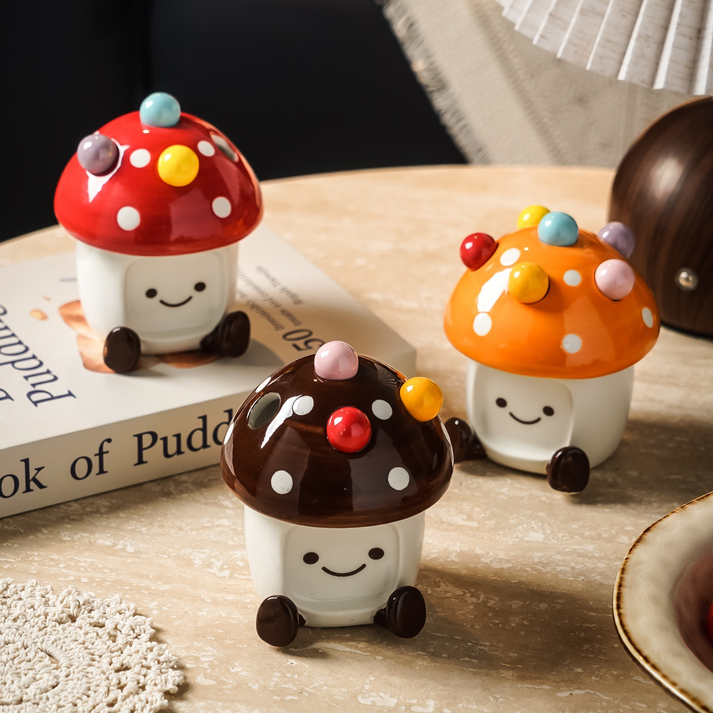Mushroom Fruit Fork Premium Set