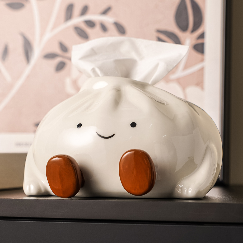 Cute Bun Tissue Box