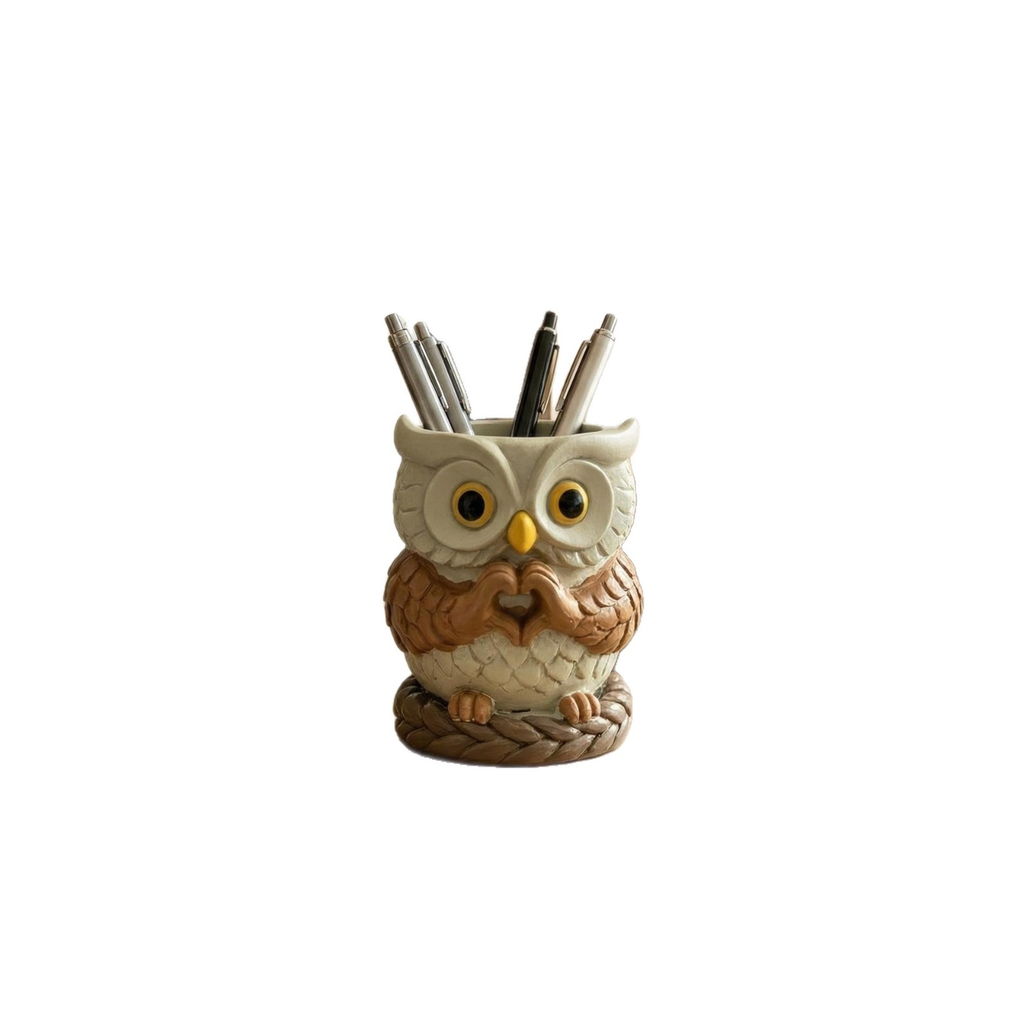 Owl pen holder ornaments