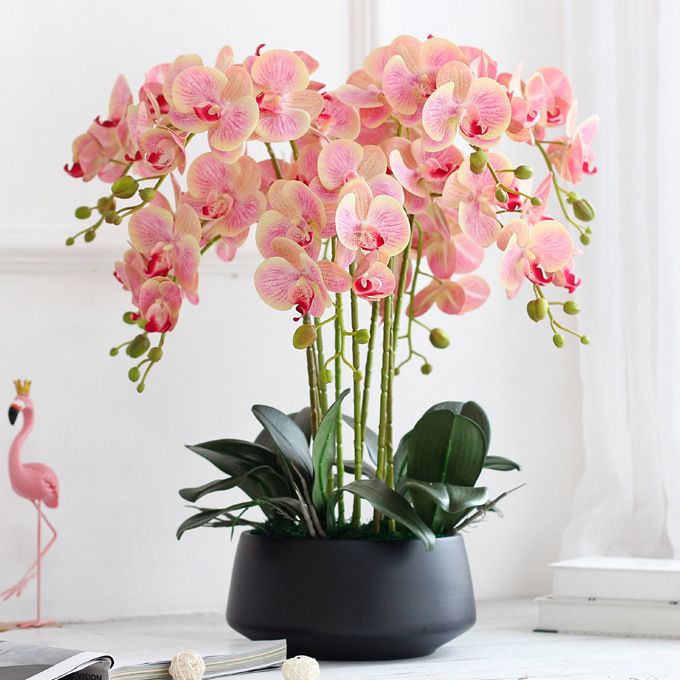 High-quality artificial Phalaenopsis orchids