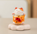 Lucky Cat Spinning Figurine