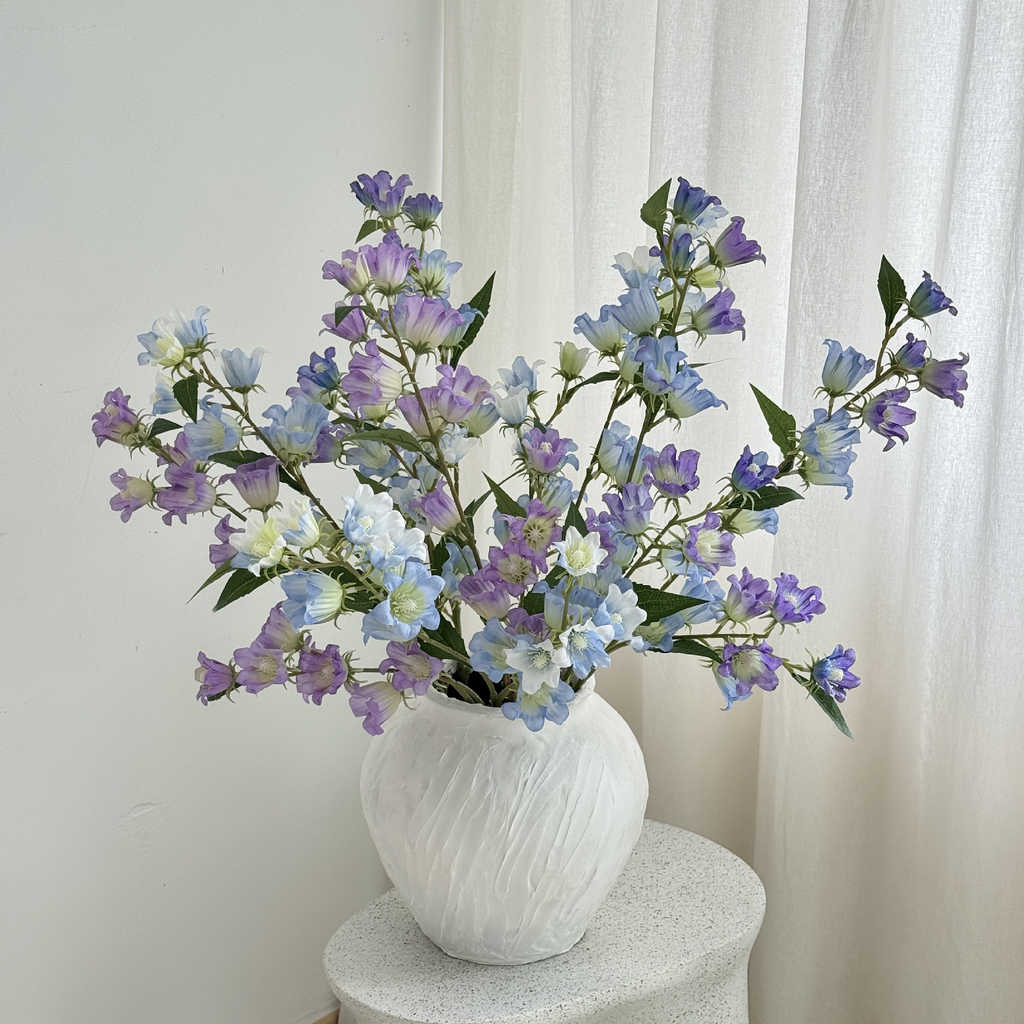 Artificial Bellflower Long-stemmed Lily of the Valley