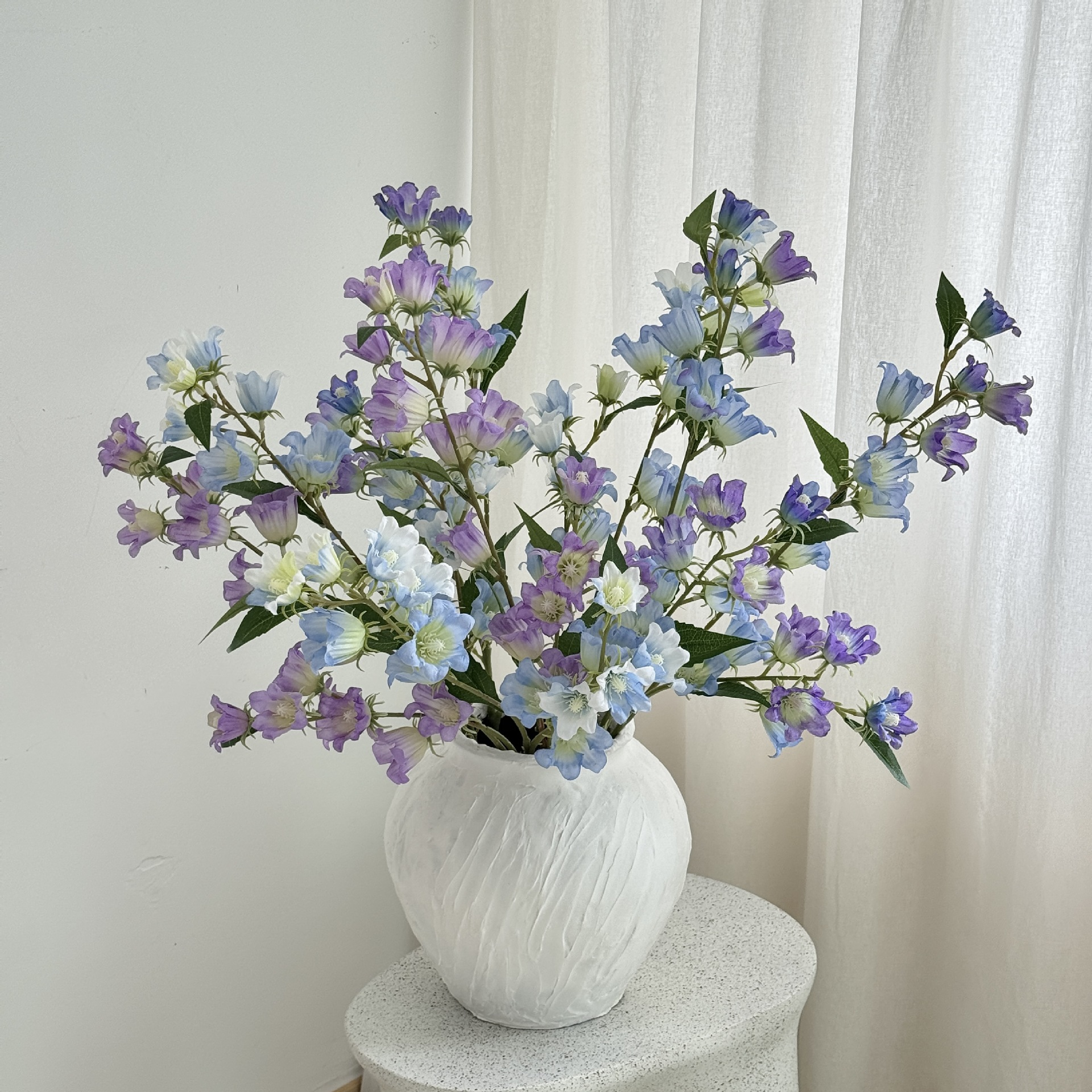 Artificial Bellflower Long-stemmed Lily of the Valley