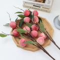 Lily of the Valley artificial flower six-headed peach