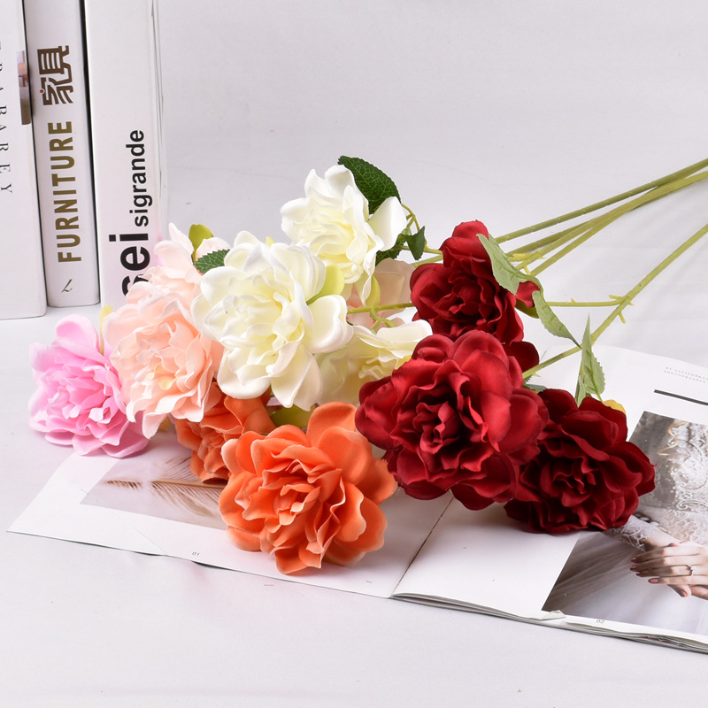 Artificial Gardenia Bouquet (Random Color)