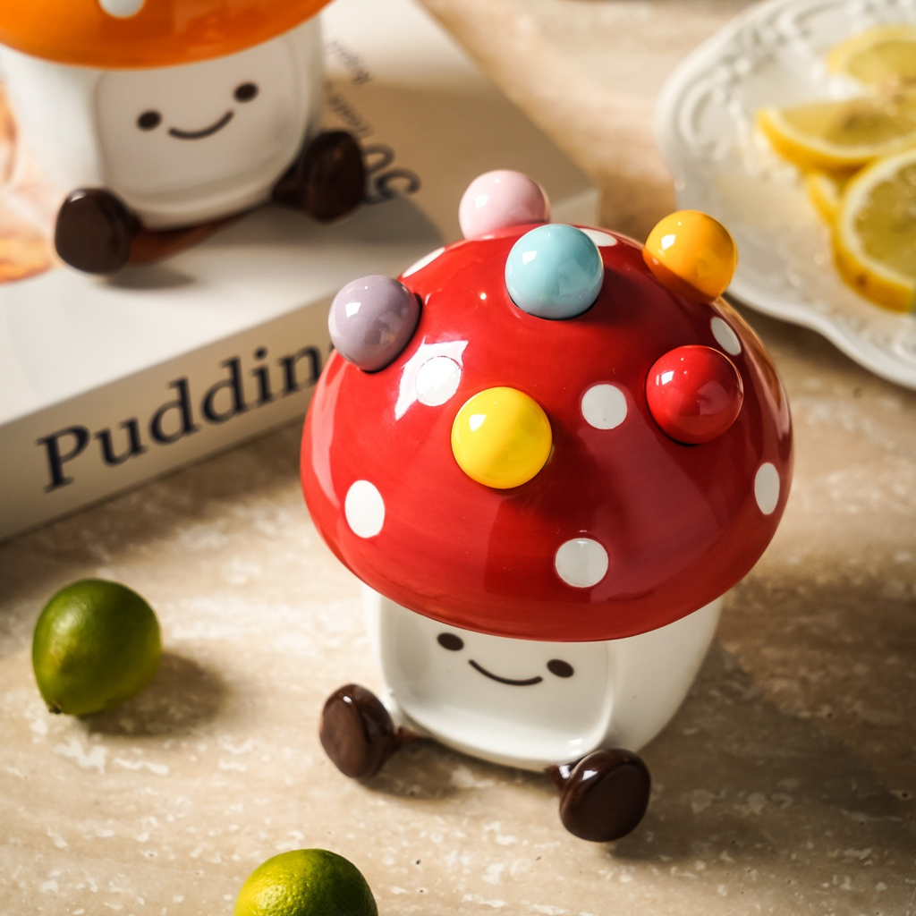 Mushroom Fruit Fork Premium Set