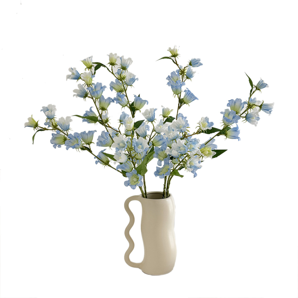 Artificial Bellflower Long-stemmed Lily of the Valley