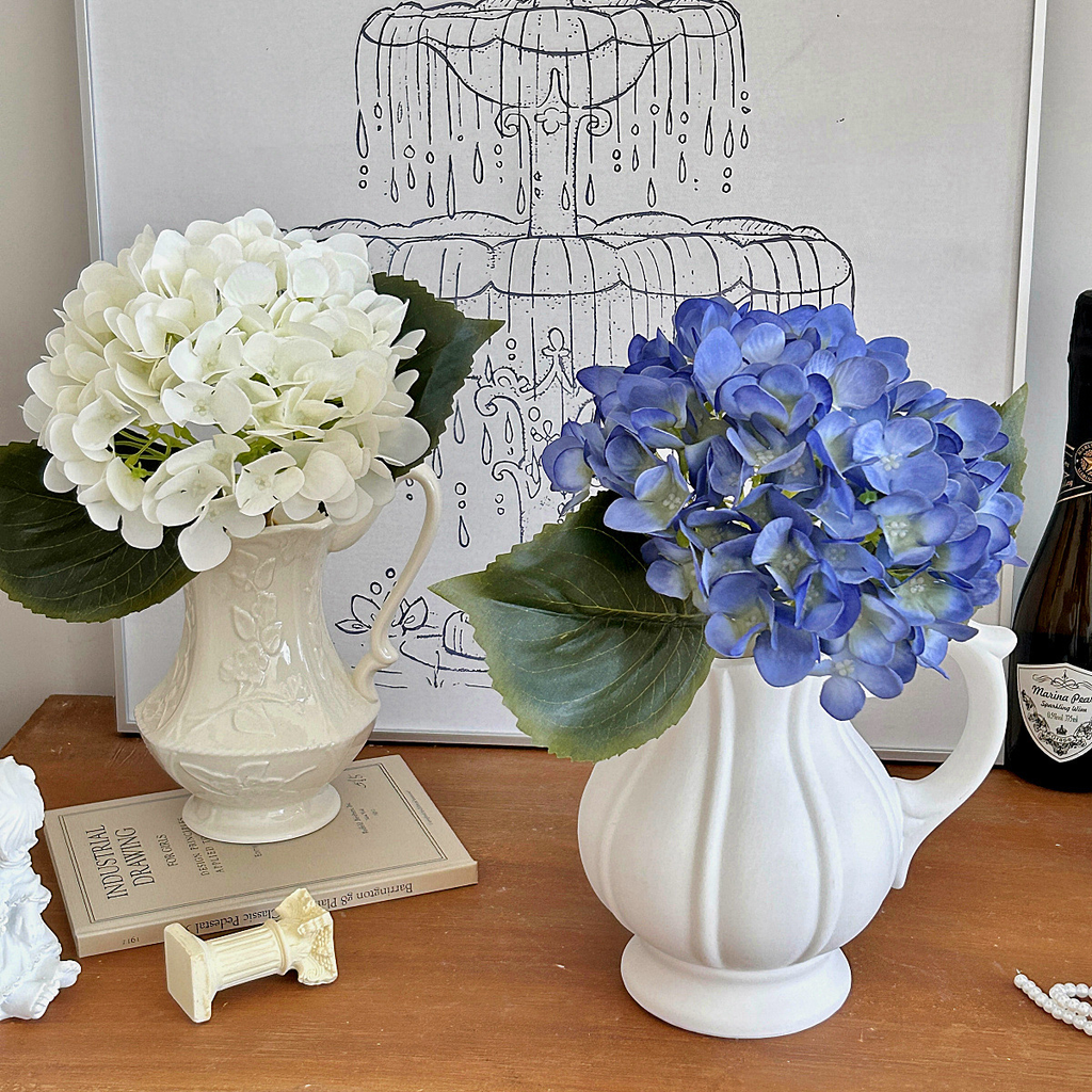 High-quality artificial hydrangea flowers