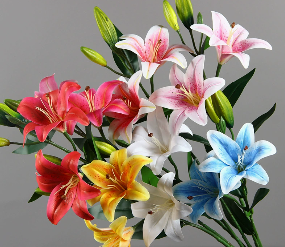 High-end 3D artificial lily
