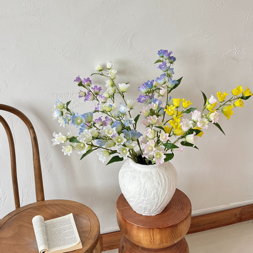 Artificial Bellflower Long-stemmed Lily of the Valley