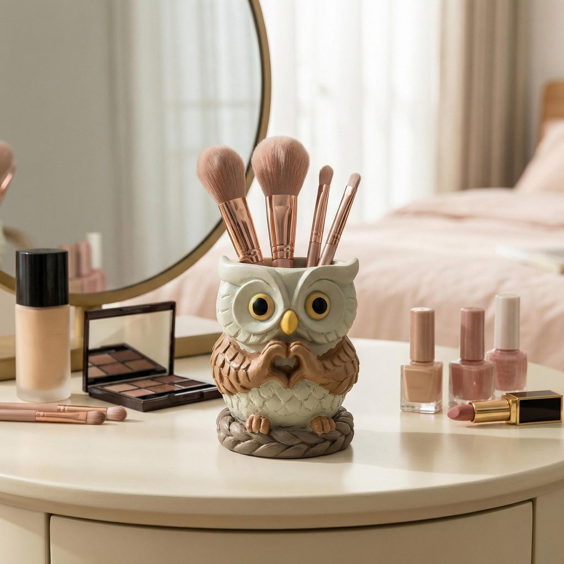 Owl pen holder ornaments